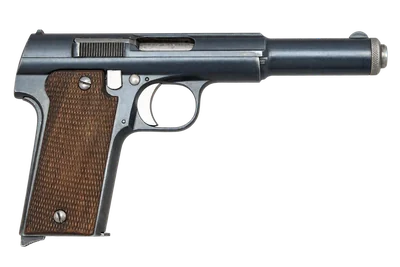 Astra-Unceta y Cia 400 handgun, left-side profile render