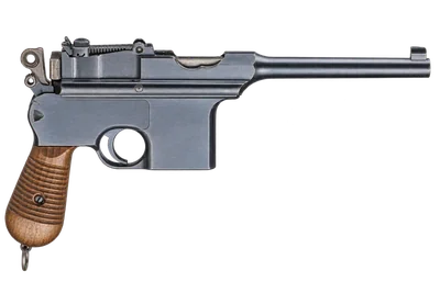 Astra-Unceta y Cia 900 handgun, left-side profile render