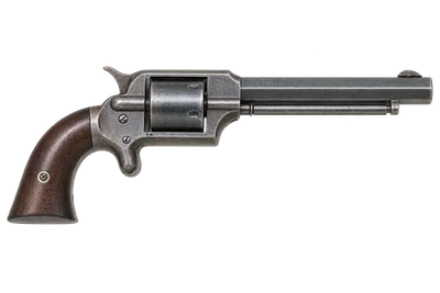 Bacon Navy Revolver revolver, left-side profile render