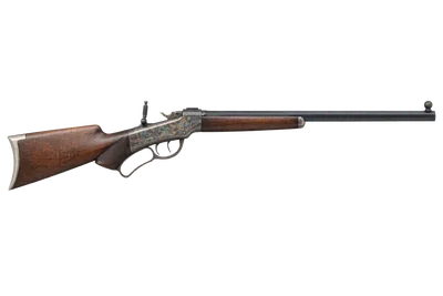 Ballard No. 8 Union Hill rifle, left-side profile render