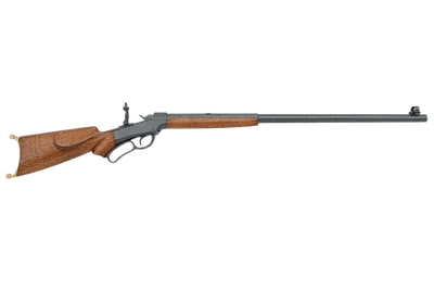 Ballard No. 9 Union Hill rifle, left-side profile render