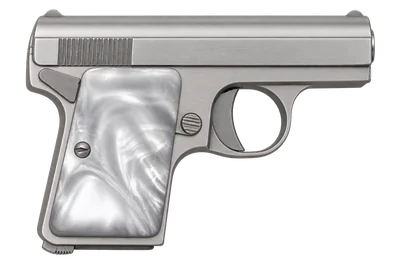 Bauer 25 Automatic handgun, left-side profile render