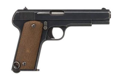 Beistegui Bulwark handgun, left-side profile render