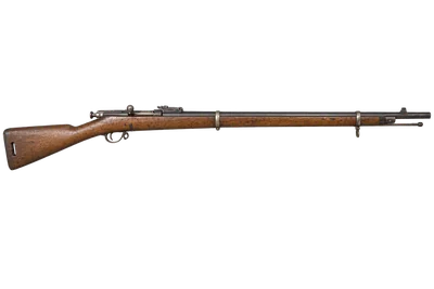 Berdan II Cossack Rifle rifle, left-side profile render