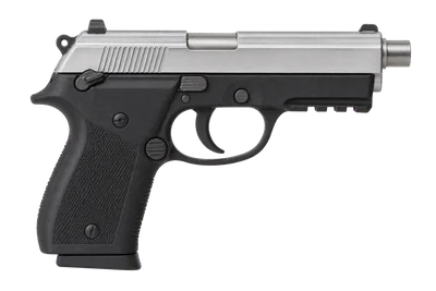 Beretta 3032 Tomcat Inox handgun, left-side profile render