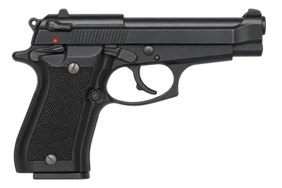 Beretta 84 Cheetah handgun, left-side profile render