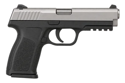 Beretta 89 handgun, left-side profile render