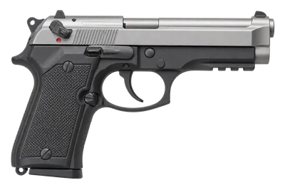 Beretta 92 Compact handgun, left-side profile render