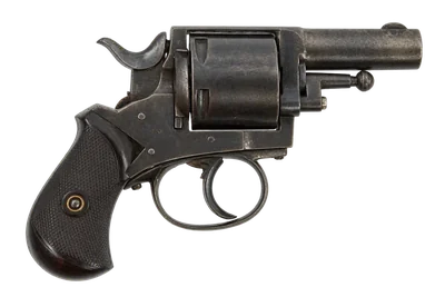Belgian Constabulary Revolver revolver, left-side profile render