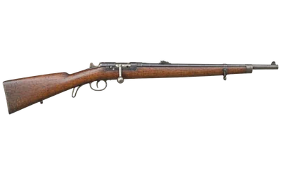 Fruwirth M1872 carbine, left-side profile render