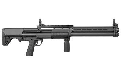 Kel-Tec KSG-25 shotgun, left-side profile render