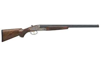 Lefever Thousand Dollar Grade shotgun, left-side profile render