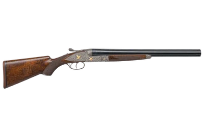 Parker Brothers AAH shotgun, left-side profile render