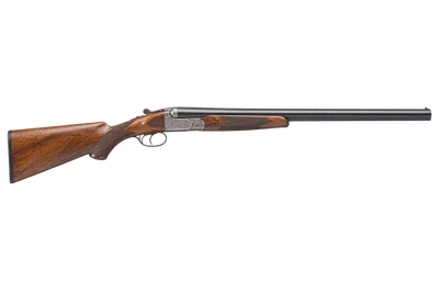Parker BHE shotgun, left-side profile render