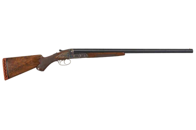 Parker Brothers PHE shotgun, left-side profile render
