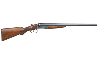 Parker Trojan shotgun, left-side profile render