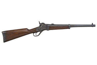 Perry Carbine carbine, left-side profile render