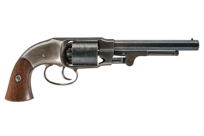 Pettengill Army Revolver revolver, left-side profile render