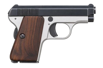 Beretta 418 handgun, left-side profile render