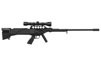 Pneu-Dart G2 X-Caliber rifle, left-side profile render