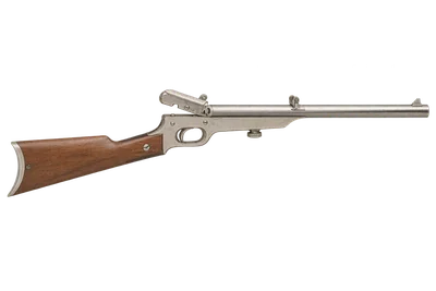 Quackenbush Safety Rifle rifle, left-side profile render