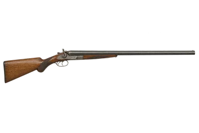 Model 1889 shotgun, left-side profile render