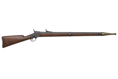 Spanish Rolling Block M1871 rifle, left-side profile render