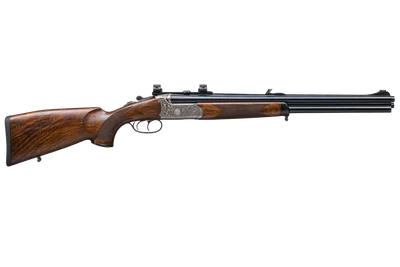 Sauer Model 3000 Drilling shotgun, left-side profile render