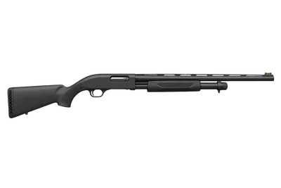 Savage 320 FIELD GRADE FIBEROPTIC shotgun, left-side profile render