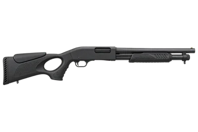 Savage 320 SECURITY THUMBHOLE BEAD SIGHT shotgun, left-side profile render