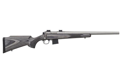 Savage 93R17 BVSS rifle, left-side profile render