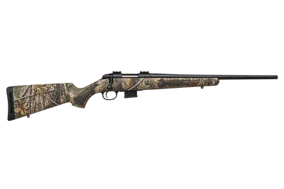 Savage 93R17 CAMO rifle, left-side profile render