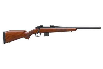 Savage 93R17 GV rifle, left-side profile render
