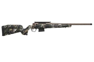 Savage Axis 2 Pro rifle, left-side profile render