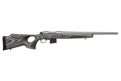 Savage B.MAG TARGET THUMBHOLE rifle, left-side profile render