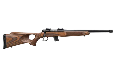Savage B SERIES TIMBER THUMBHOLE rifle, left-side profile render