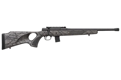 Savage B SERIES TIMBERLITE THUMBHOLE rifle, left-side profile render
