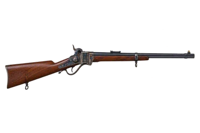 Sharps New Model 1863 rifle, left-side profile render