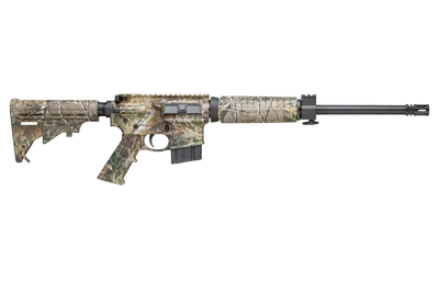 Smith & Wesson M&P15 300 Whisper rifle, left-side profile render
