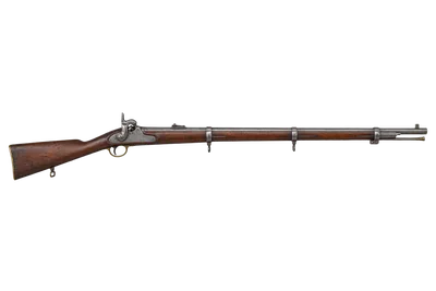 Springfield Model 1842 Musket rifle, left-side profile render