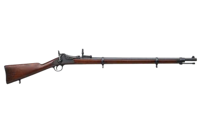 Springfield Model 1884 rifle, left-side profile render