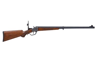 Stevens Model 44 rifle, left-side profile render