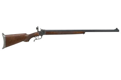 Stevens Ideal No. 51 Schuetzen rifle, left-side profile render