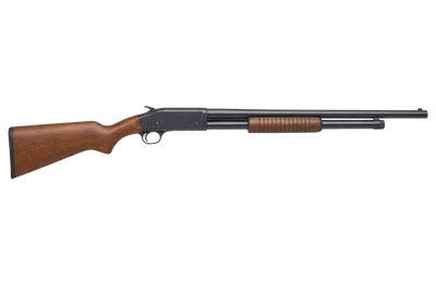 Stevens Model 77 shotgun, left-side profile render