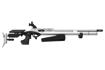 Steyr LG110 rifle, left-side profile render