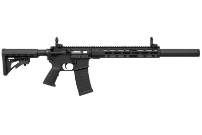 Tippmann Arms M4-22 Elite ISS Integrally Suppressed Rifle rifle, left-side profile render