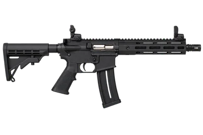 Tippmann Arms M4-22 Micro Elite SBR rifle, left-side profile render