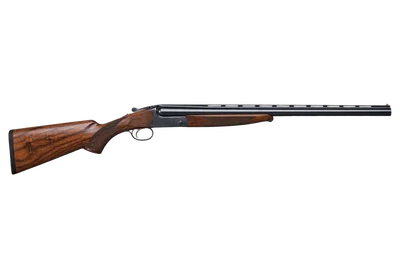 Winchester Model 21 shotgun, left-side profile render